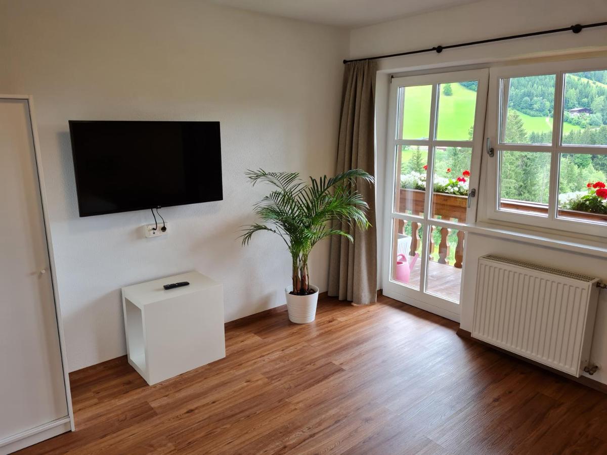 5 Pers. Ferienwohnung mit Traum Aussicht Wildschoenau Exterior foto