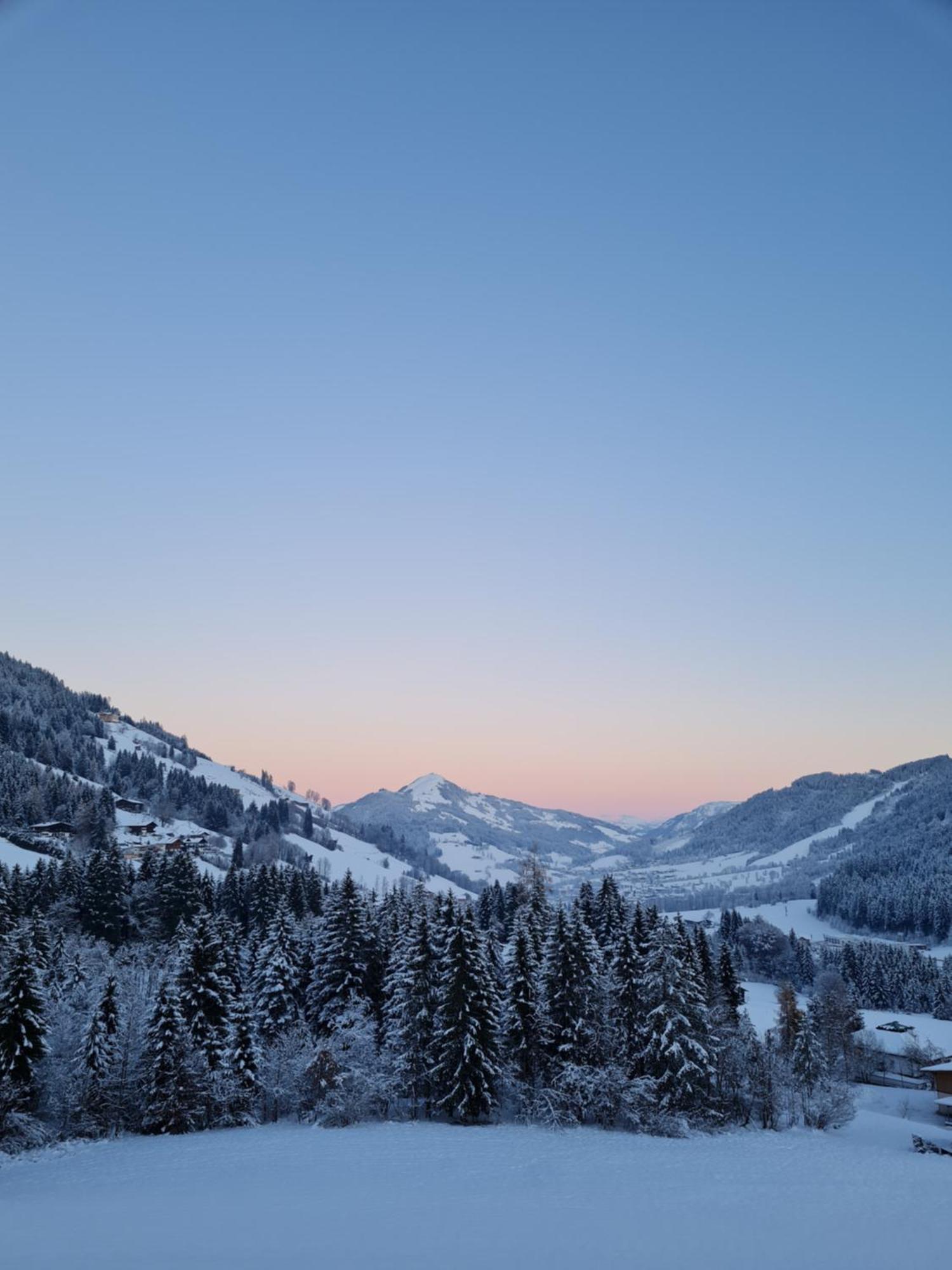 5 Pers. Ferienwohnung mit Traum Aussicht Wildschoenau Exterior foto